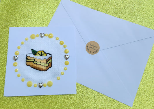 Lemon Cake Card