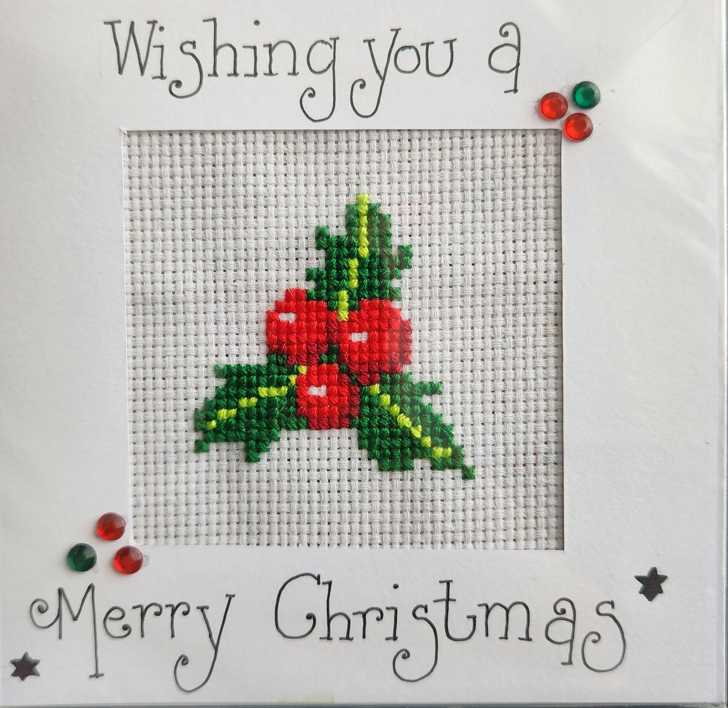 Christmas Holly Card